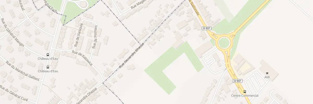Plan du 29 Rue Alexandre Dhesse à Sains-en-Gohelle