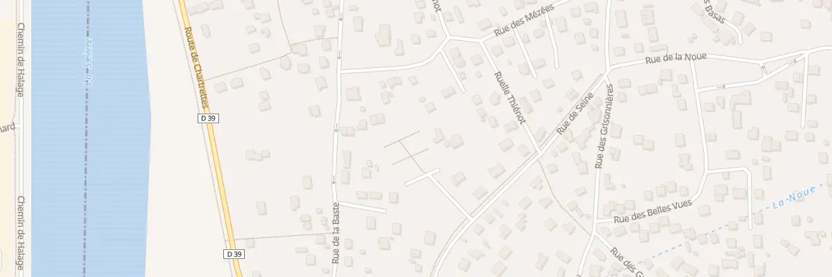 Plan du 315 Rue de Seine à Vaux-le-Pénil