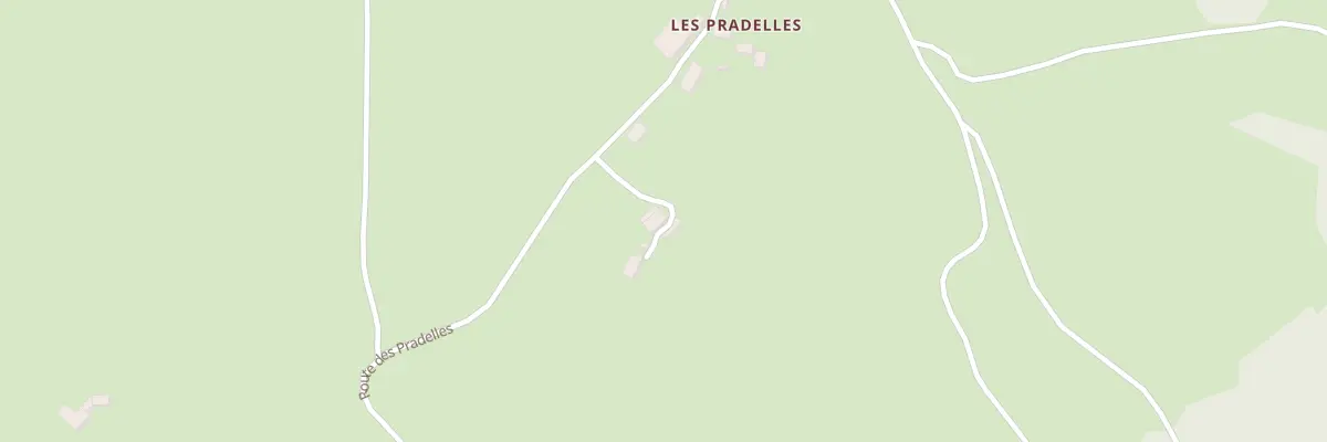 Plan du 5210B Les Pradelles à Charensat