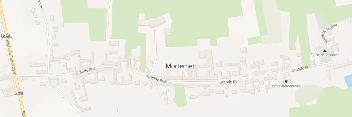 Plan du 41 Grande Rue à Mortemer