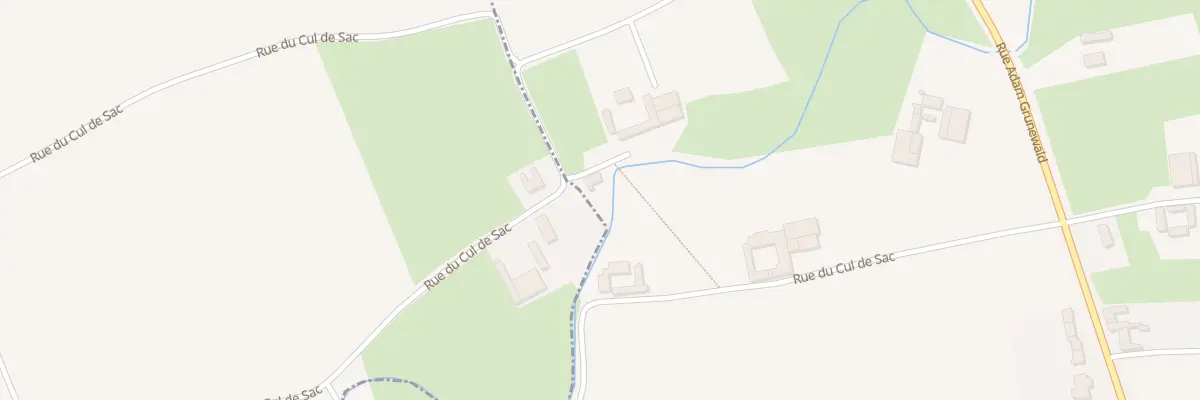Plan du 447 Rue du Cul de Sac à Lestrem
