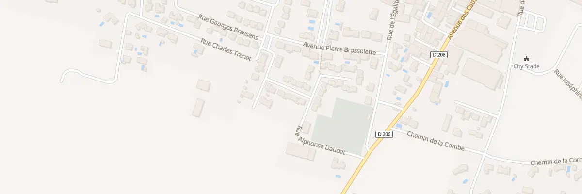 Plan du 23 Rue Achille Mir à Pépieux