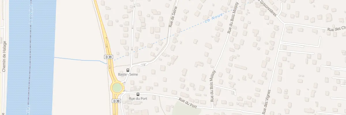 Plan du 84 Rue de Seine à Vaux-le-Pénil
