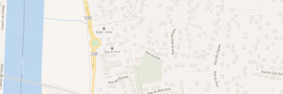 Plan du 129 Rue du Port à Vaux-le-Pénil