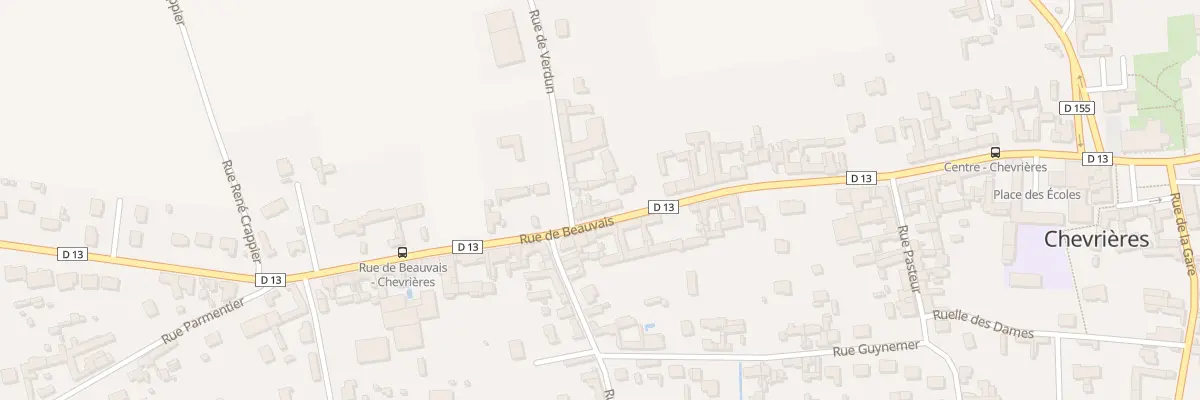 Plan du 420 Rue de Beauvais à Chevrières