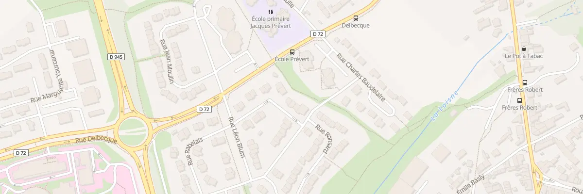 Plan du 17 Rue Arthur Rimbaud à Beuvry
