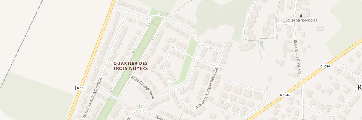 Plan du 2 Rue Vendémiaire à Rubelles