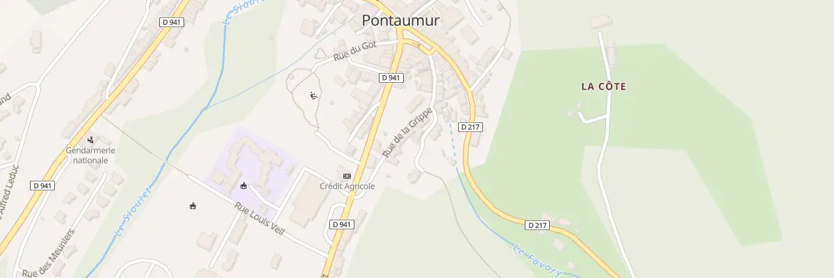 Plan du 2 Che des Roches à Pontaumur