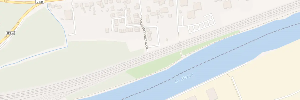 Plan du 31 Imp du Vieux Lavoir à Pomponne