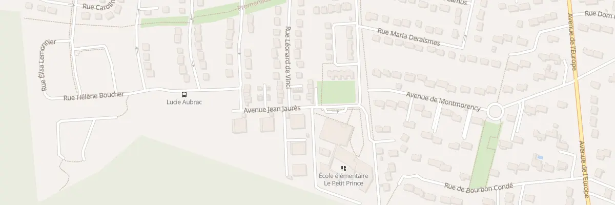 Plan du 10 Av Jean Jaures à Dammartin-en-Goële