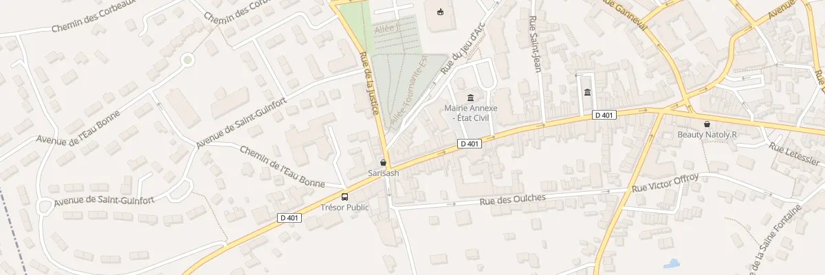 Plan du 7 Rue du Jeu d’Arc à Dammartin-en-Goële