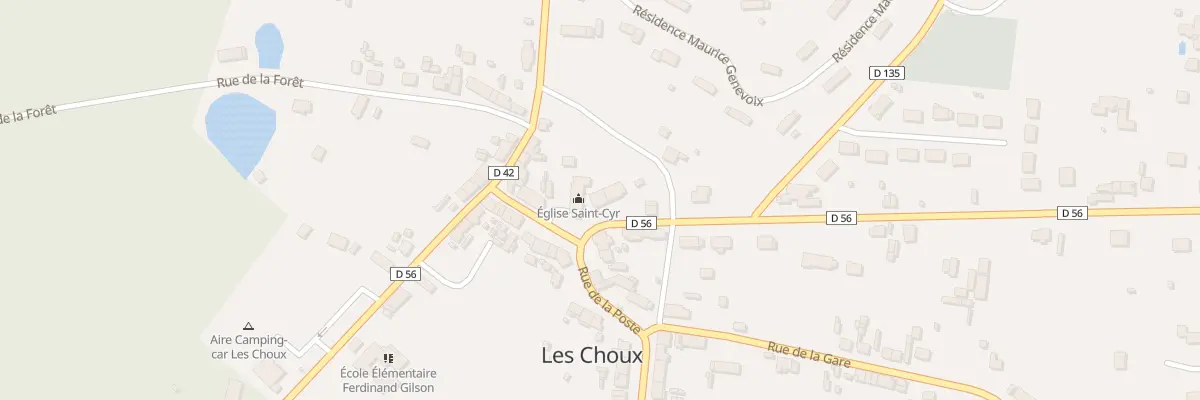 Plan du 5 Rue de l’Eglise aux Choux