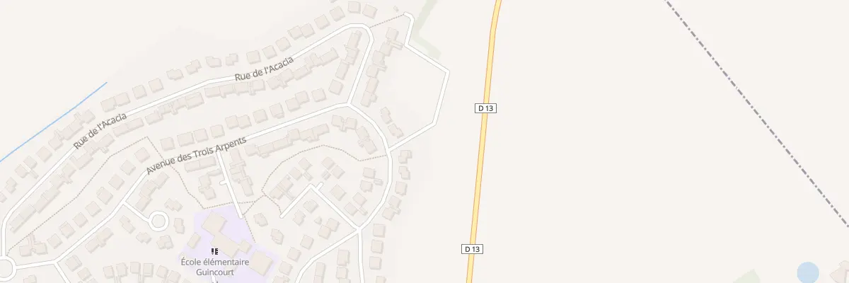 Plan du 32 Av des Trois Arpents à Othis