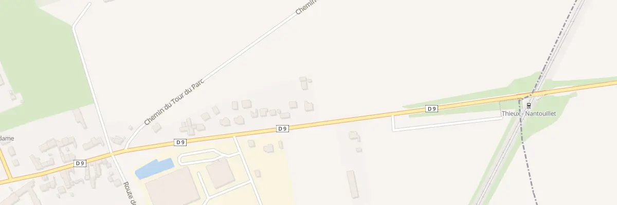 Plan du 63 Rue des Trois Villes à Thieux