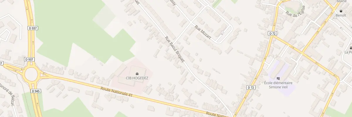 Plan du 219 Rue Raoul Briquet à Beuvry