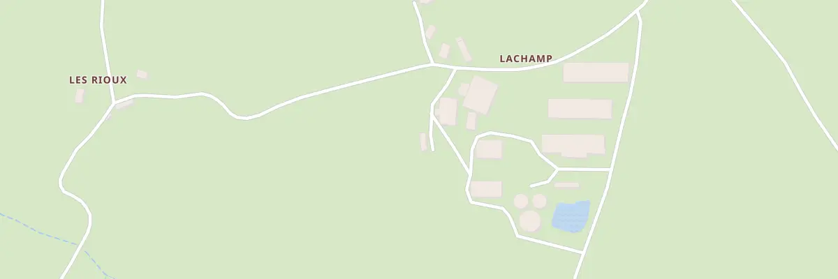Plan du 5089 Lachamp à Saint-Maigner
