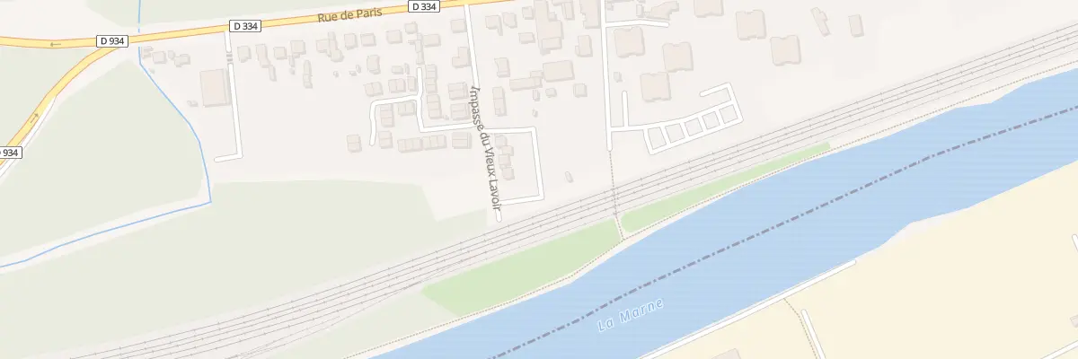 Plan du 41T Rue de Paris à Pomponne