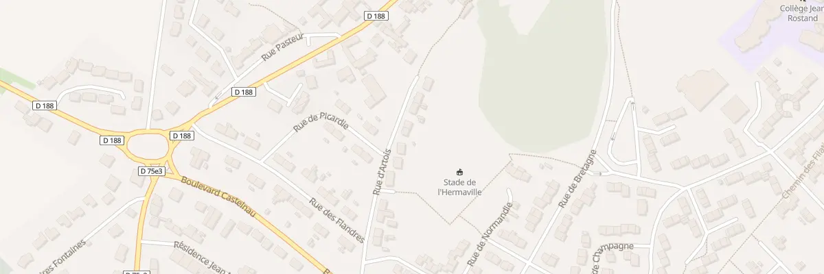 Plan du 10 Rue d’Artois à Sains-en-Gohelle