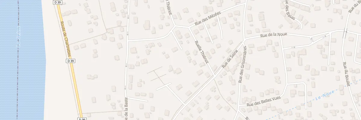 Plan du 20T Rue des Mezees à Vaux-le-Pénil