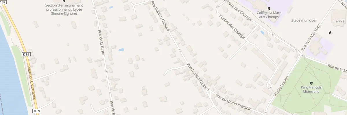 Plan du 32 Rue Bouton Gaillard à Vaux-le-Pénil