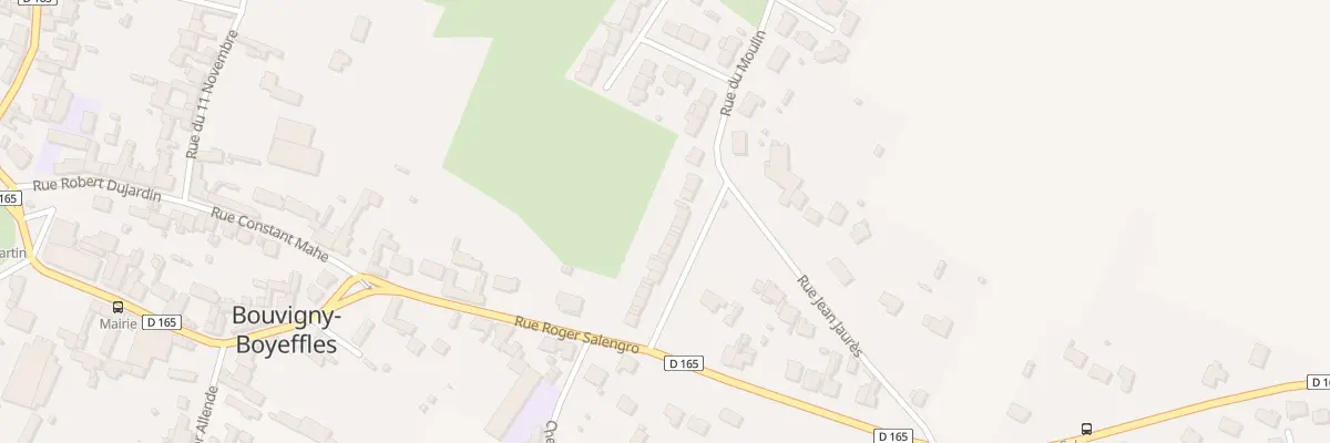 Plan du 15 Rue du Moulin à Bouvigny-Boyeffles