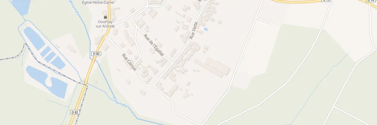 Plan du 26 Rue Verte à Gournay-sur-Aronde