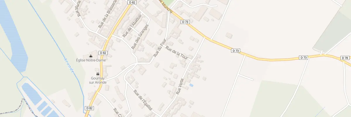Plan du 5 Rue Verte à Gournay-sur-Aronde
