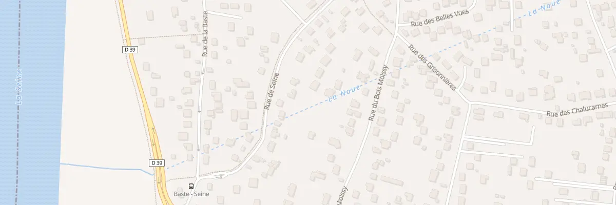 Plan du 200 Rue de Seine à Vaux-le-Pénil
