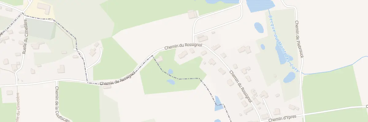 Plan du 2657 Che du Rossignol à Méteren