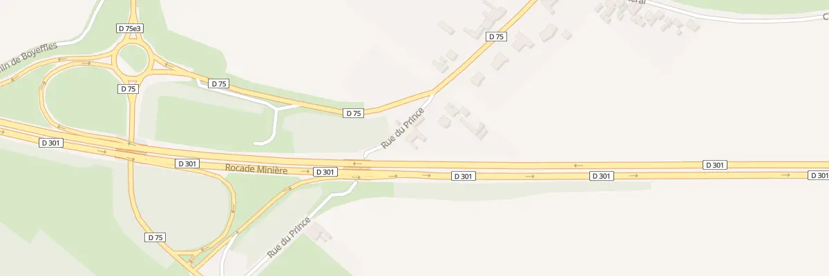 Plan du 8 Rue du Prince à Bouvigny-Boyeffles
