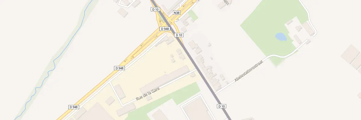 Plan du 2341 Rue de la Gare à Boeschepe