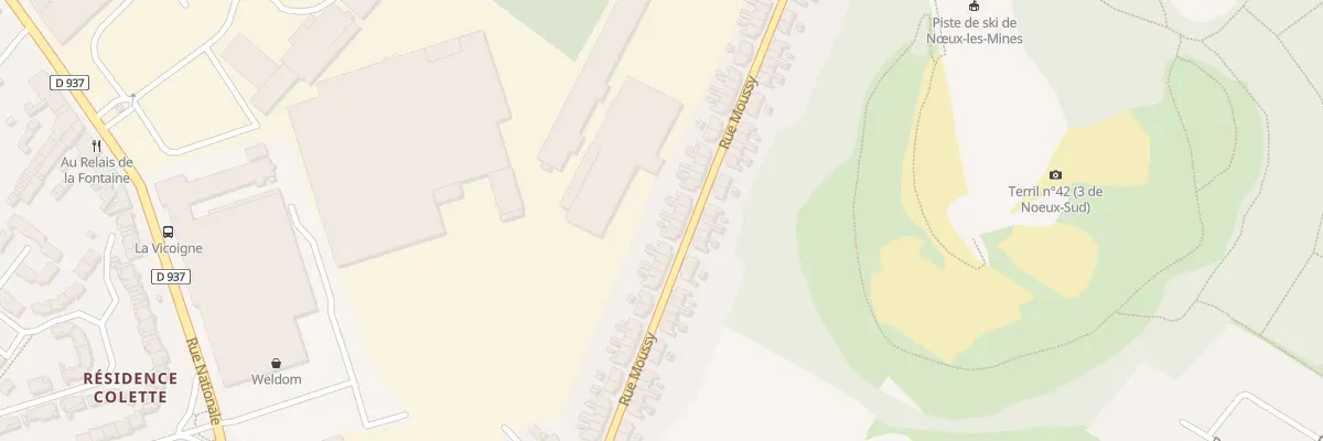 Plan du 103 Rue Moussy à Nœux-les-Mines