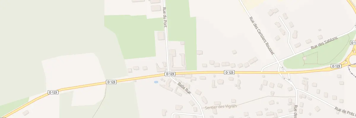 Plan du 62 Rue du Port à Pontpoint