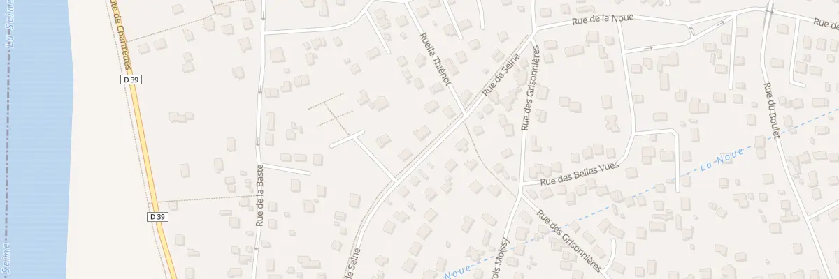 Plan du 371 Rue de Seine à Vaux-le-Pénil