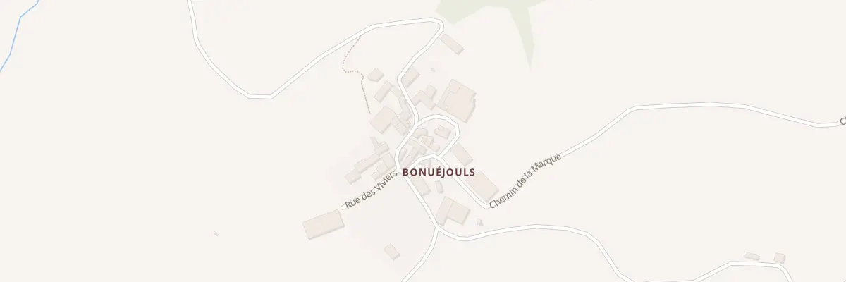 Plan du 5097 Bonnuejouls à Trémouilles