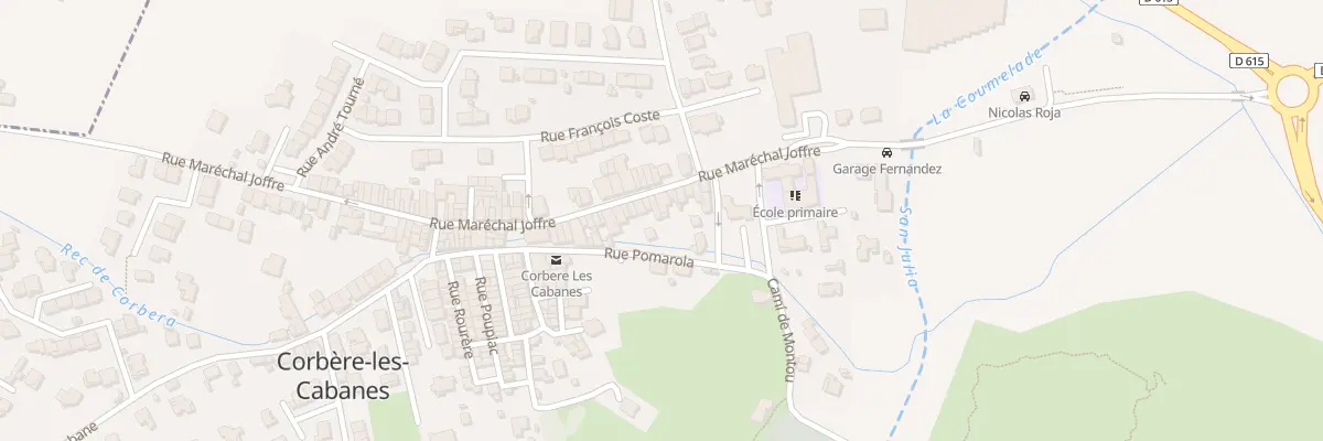 Plan du 19 Rue Mal Joffre à Corbère-les-Cabanes