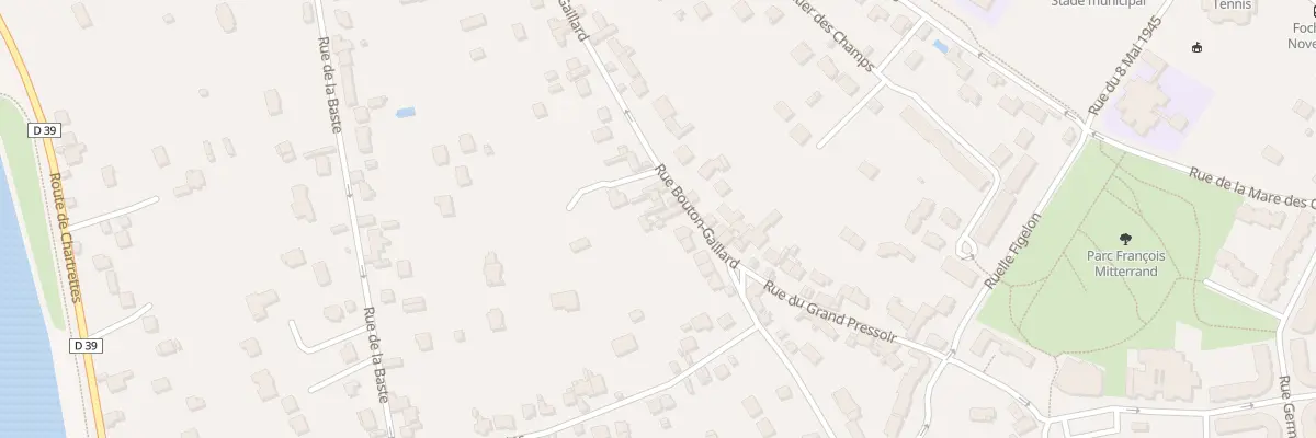 Plan du 44 Rue Bouton Gaillard à Vaux-le-Pénil
