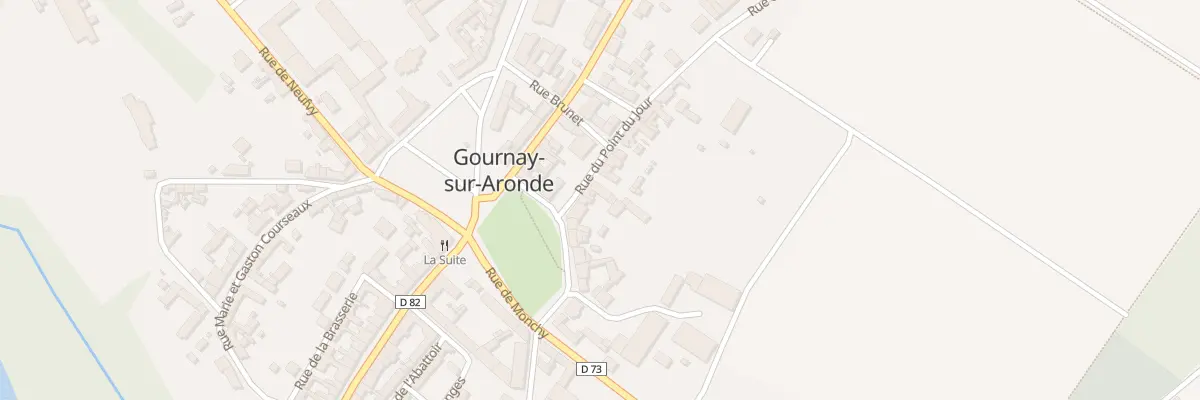 Plan du 5 Rue du Point du Jour à Gournay-sur-Aronde