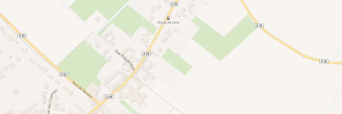 Plan du 1 Rue de Lens à Villers-au-Bois