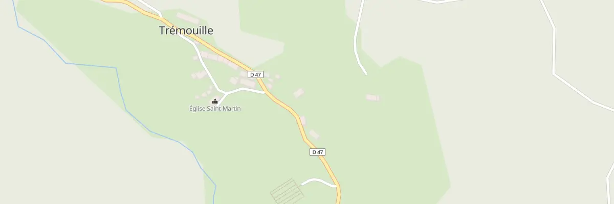 Plan du 5173 Le Bourg à Trémouille