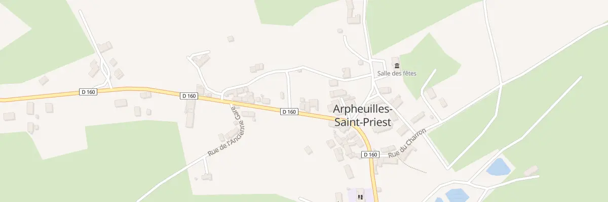 Plan du 19 Rue du Marche d’Antan à Arpheuilles-Saint-Priest