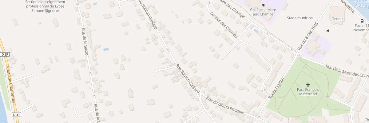 Plan du 31 Rue Bouton Gaillard à Vaux-le-Pénil