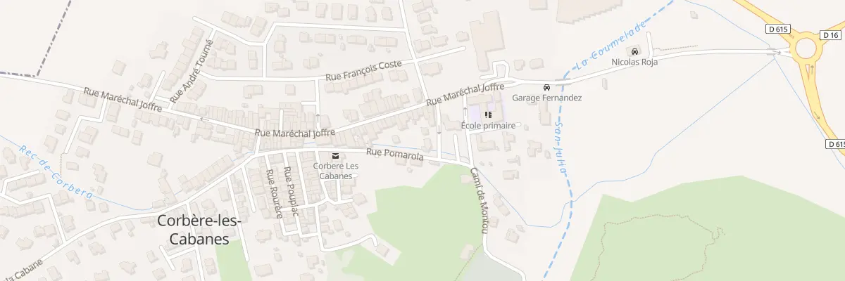 Plan du 13 Rue Mal Joffre à Corbère-les-Cabanes