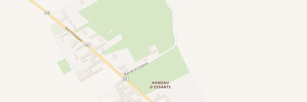 Plan du 8 Rue Principale à Bucquoy