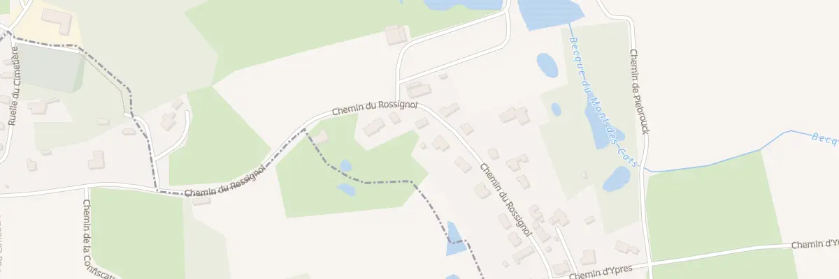 Plan du 2657 Che du Rossignol à Steenvoorde
