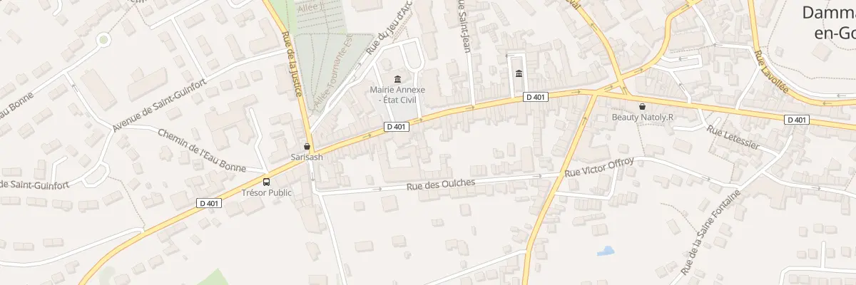 Plan du 46 Rue du Général de Gaulle à Dammartin-en-Goële