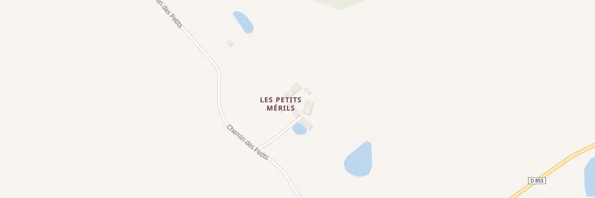 Plan du 5115 Les Petits Mérils à Pierrefitte-ès-Bois