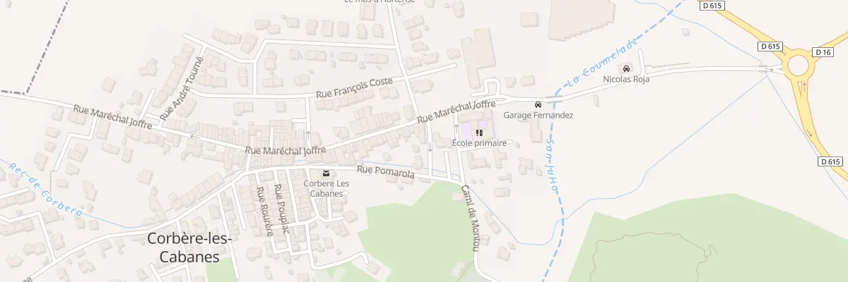 Plan du 2B Rue de l’Eglise à Corbère-les-Cabanes