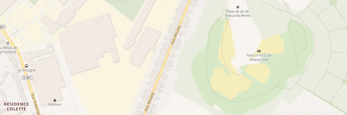 Plan du 106 Rue Moussy à Nœux-les-Mines