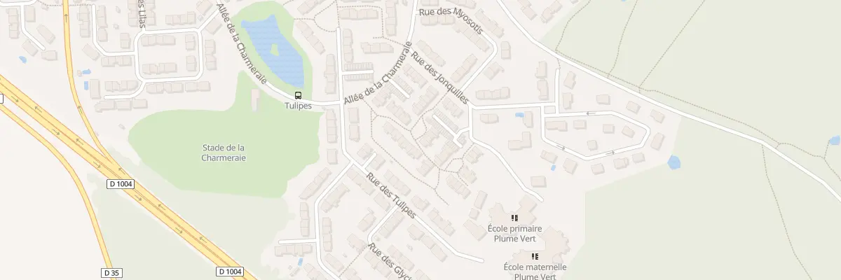 Plan du 11 Rue des Eglantines à Ozoir-la-Ferrière